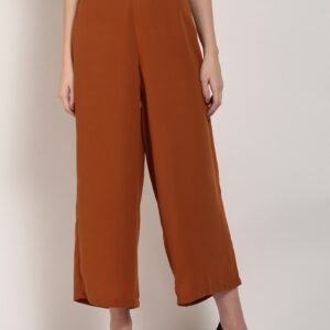 RARE Women Regular Fit Solid Culottes