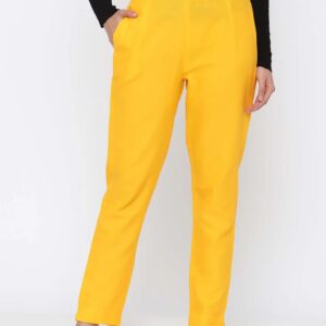 Juniper Cotton Solid Cigarette Pants