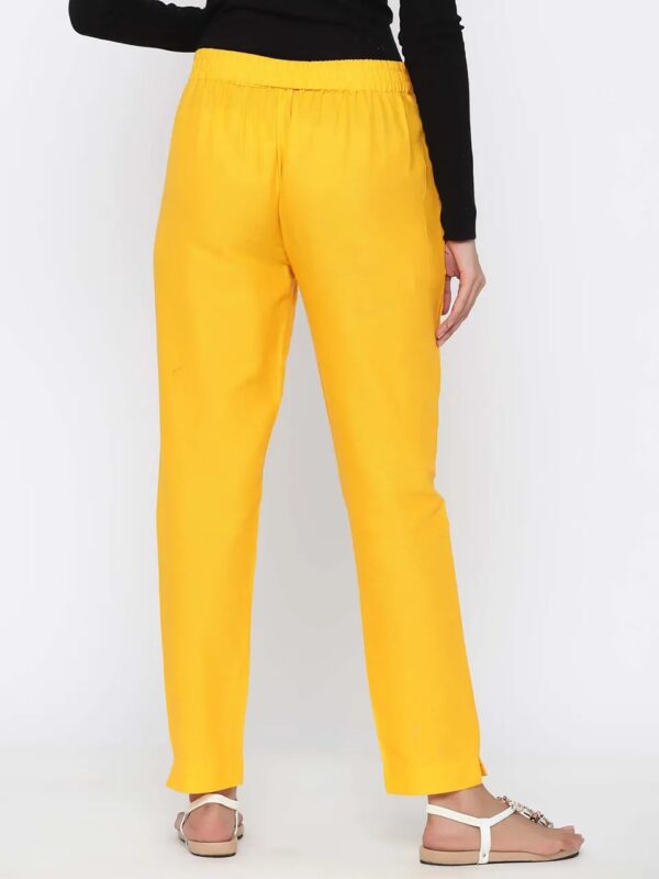 Juniper Cotton Solid Cigarette Pants