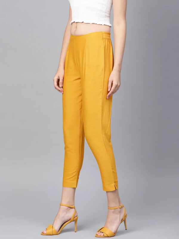 Juniper Cotton Solid Straight Pant