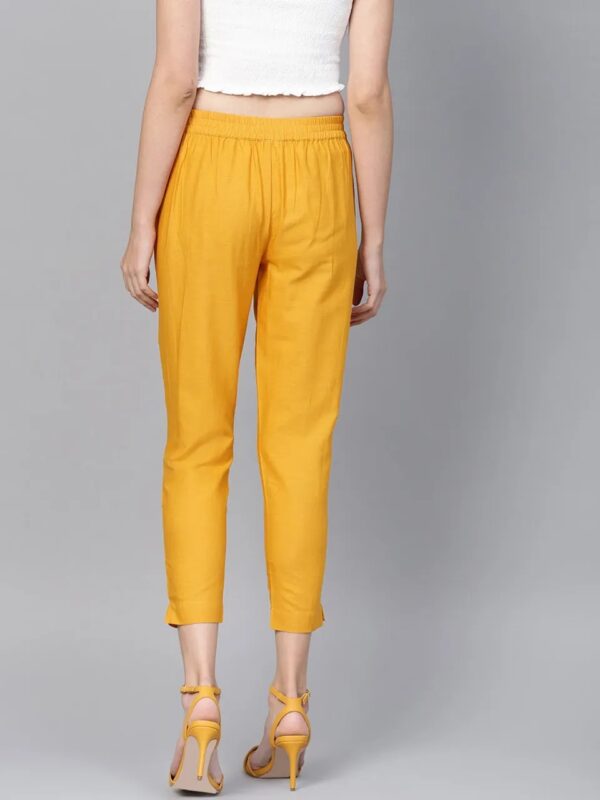 Juniper Cotton Solid Straight Pant