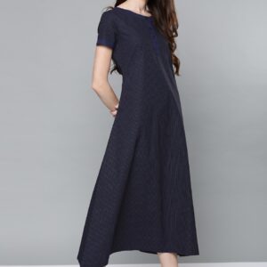 HERE&NOW Striped Maxi Nightdress