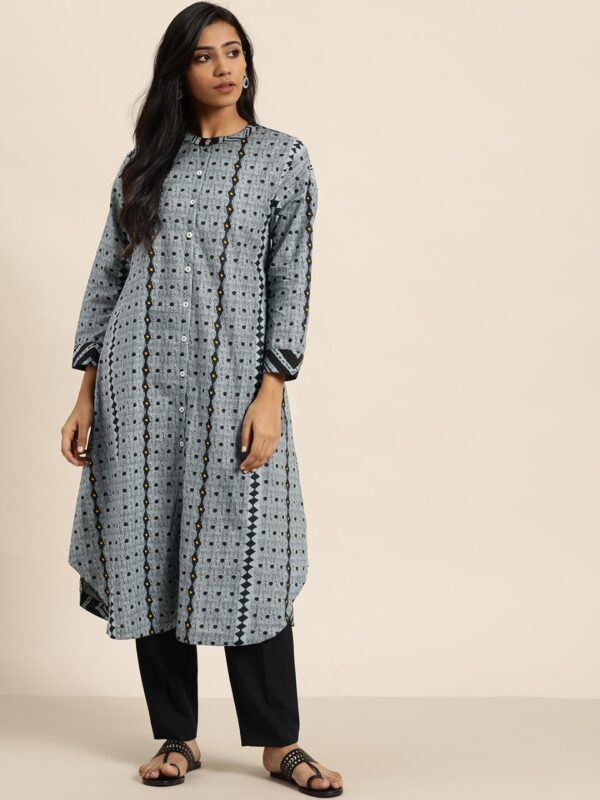 Sangria Women Printed A-Line Kurta