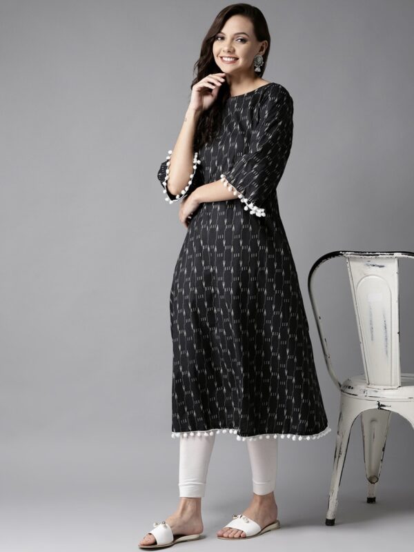 HERE&NOW Women Printed A-Line Kurta