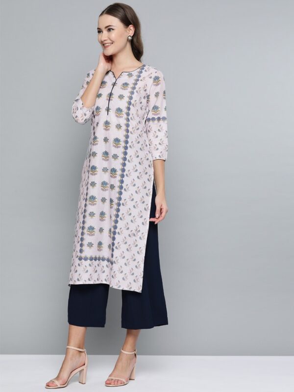 HERE&NOW Women Printed Straight Kurta