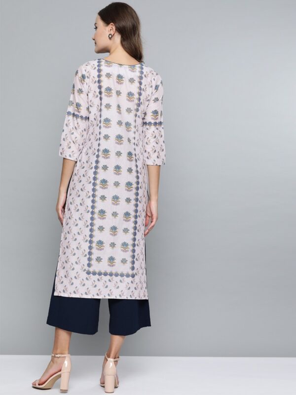 HERE&NOW Women Printed Straight Kurta