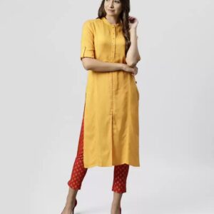 Juniper  Women Cotton Rayon Blend Kurta