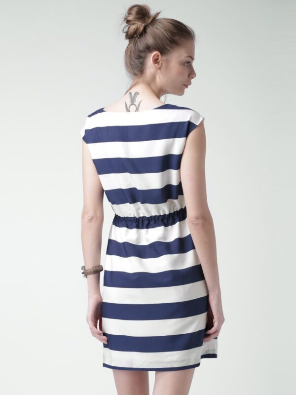 Mast & Harbour Women Striped A-Line Dress