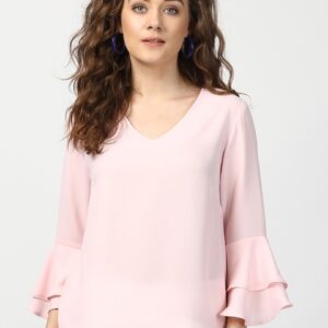 Harpa Women Rose Solid Top