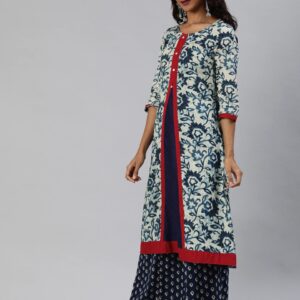 Anouk Women Printed A-Line Kurta