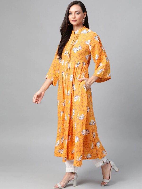 Sangria Women Printed A-Line Kurta