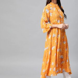 Sangria Women Printed A-Line Kurta