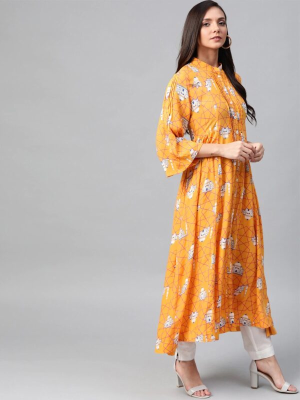 Sangria Women Printed A-Line Kurta