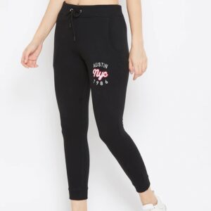 Austin Wood Women"s Black Track Pant