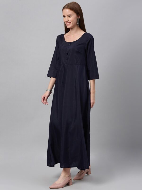 Anouk Women Solid Maxi Dress