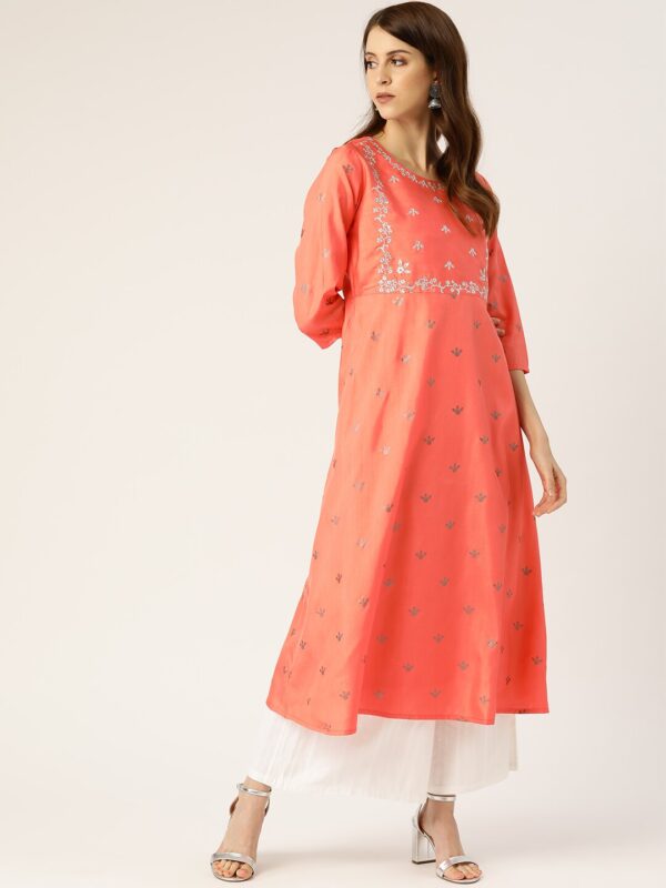 Moda Rapido Women Printed A-Line Kurta