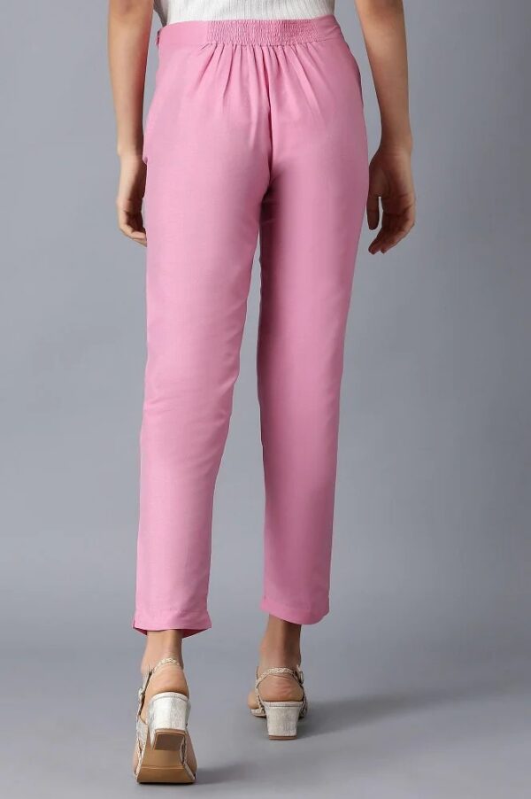 Wishful Women Peach Slim Fit Pants