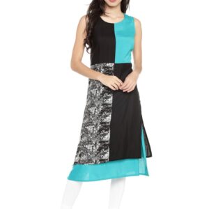 RANGMANCH BY PANTALOONS Women Straight Layered Kurta