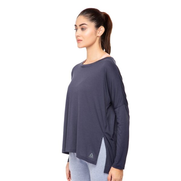 REEBOK WOMEN"s TRAINING WORKOUT READY LONG SLEEVE TEE