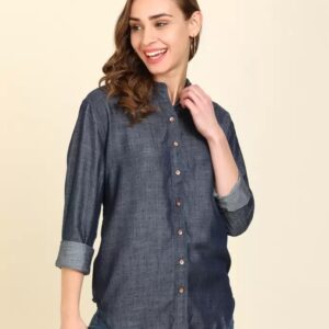 LEVI"S  Women Regular Fit Printed Spread Casual Shirt