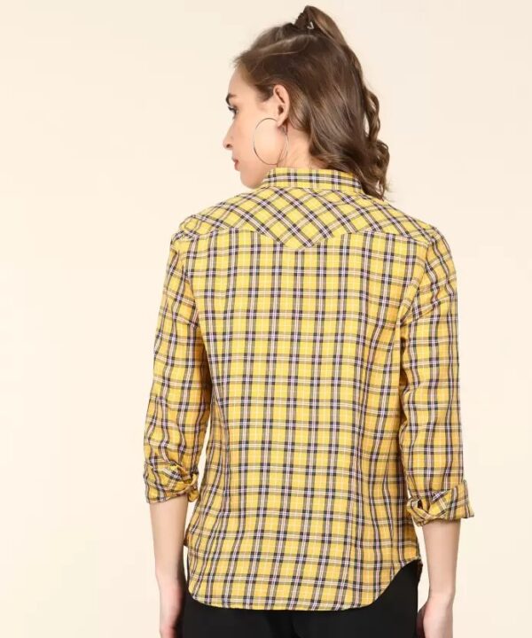 LEVI"S  Women Regular Fit Checkered Casual Shirt