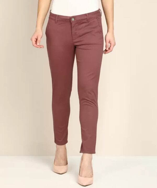 LEVI"S  Skinny Fit Women Cotton Blend Trousers