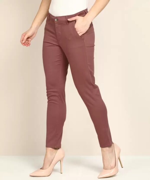 LEVI"S  Skinny Fit Women Cotton Blend Trousers