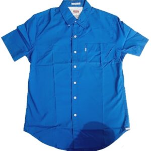 Levi"s Women Blue Half Sleeve Shirt