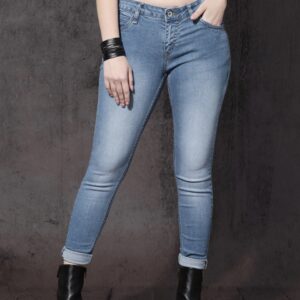 Roadster Women Skinny Fit Mid-Rise Clean Look Stretchable Jeans