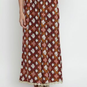 AKKRITI BY PANTALOONS Women Printed Flared Palazzos