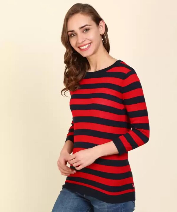 LEVI"S Casual Regular Sleeves Striped Women Top