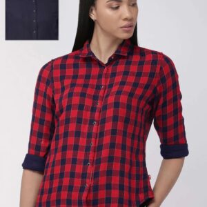 Levi"s Women Regular Fit Reversible Casual Shirt