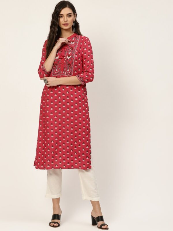 Moda Rapido Women Floral Printed Kurta