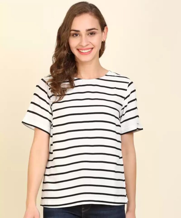 LEVI"S  Casual Regular Sleeves Striped Women