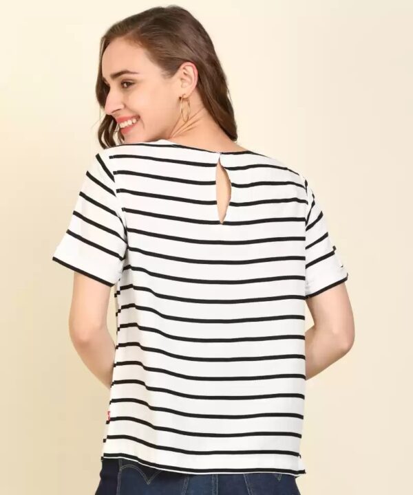 LEVI"S  Casual Regular Sleeves Striped Women