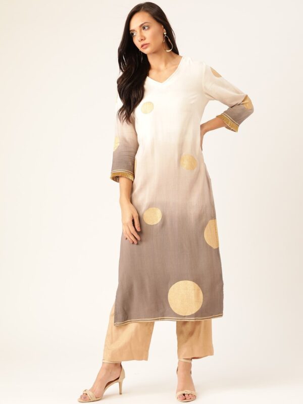 Moda Rapido Women Printed Straight Kurta