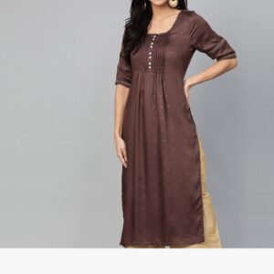 HERE&NOW Women Printed Straight Kurta