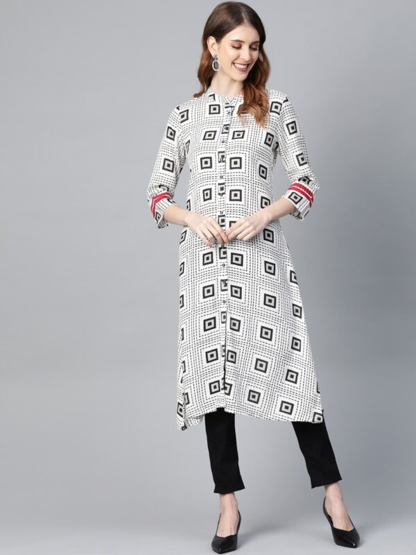 HERE&NOW Women Printed A-Line Kurta