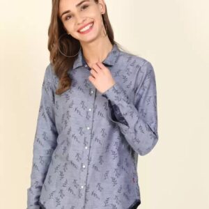 LEVI"S  Women Regular Fit Printed Casual Shirt