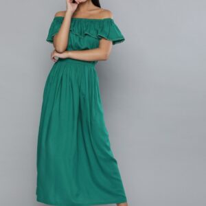 HERE&NOW Women Solid Maxi Dress