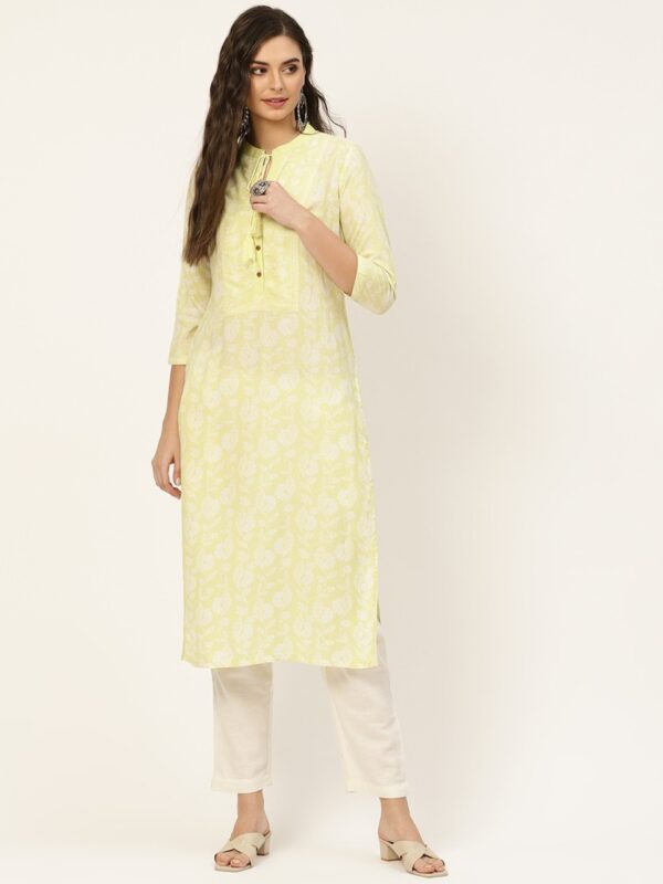 Moda Rapido Women Floral Printed Floral Kurta