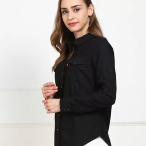 LEVI"S  Women Slim Fit Solid Casual Shirt