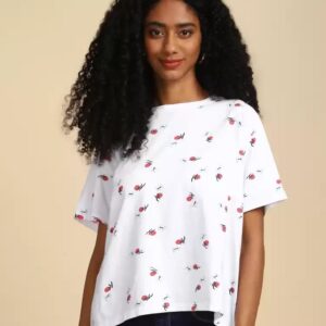 LEVI"S Casual Regular Sleeves Printed Women Top