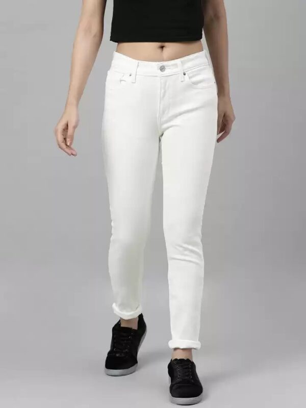 LEVI"S  Skinny Women White Jeans