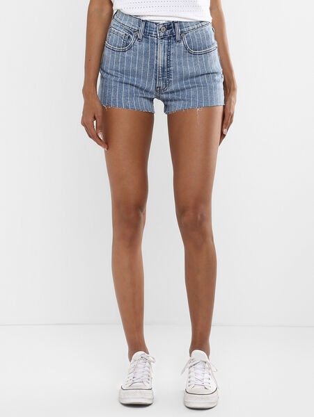 Levis Women Solid Shorts