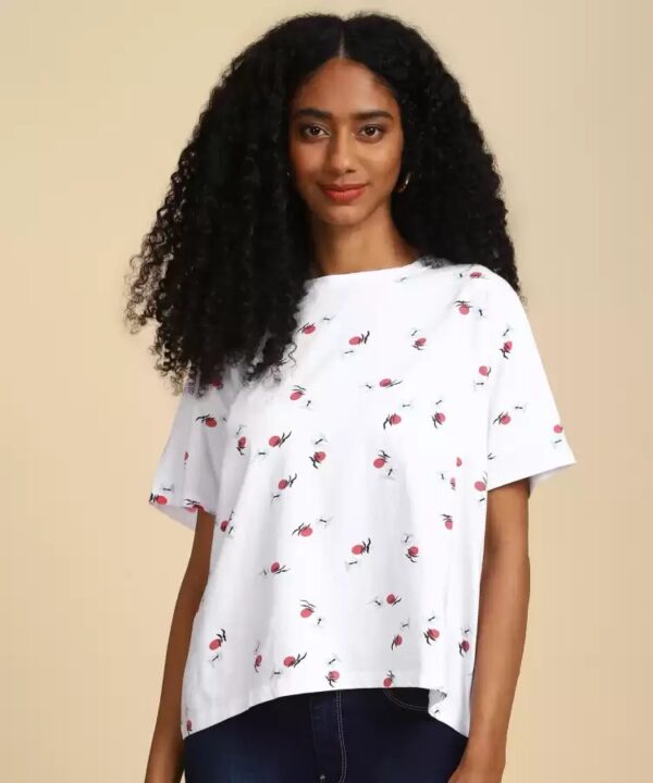 LEVI"S Casual Regular Sleeves Printed Women Top