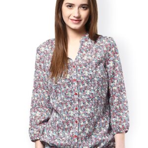 Harpa Multicoloured Lightweight Printed Top