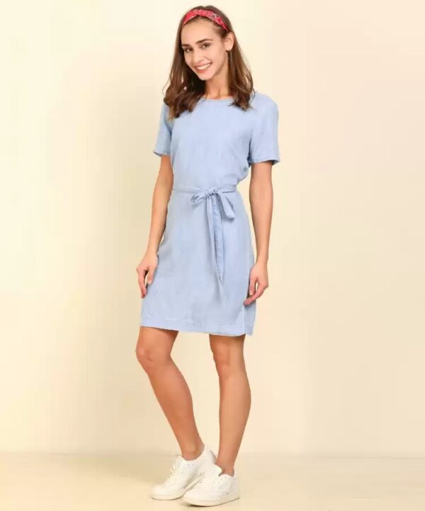 LEVI"S  Women Shift Blue Dress