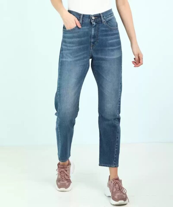 LEVI"S Tapered Fit Women Blue Jeans