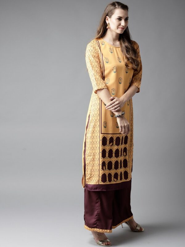 Moda Rapido Women Printed Kurta with Palazzos